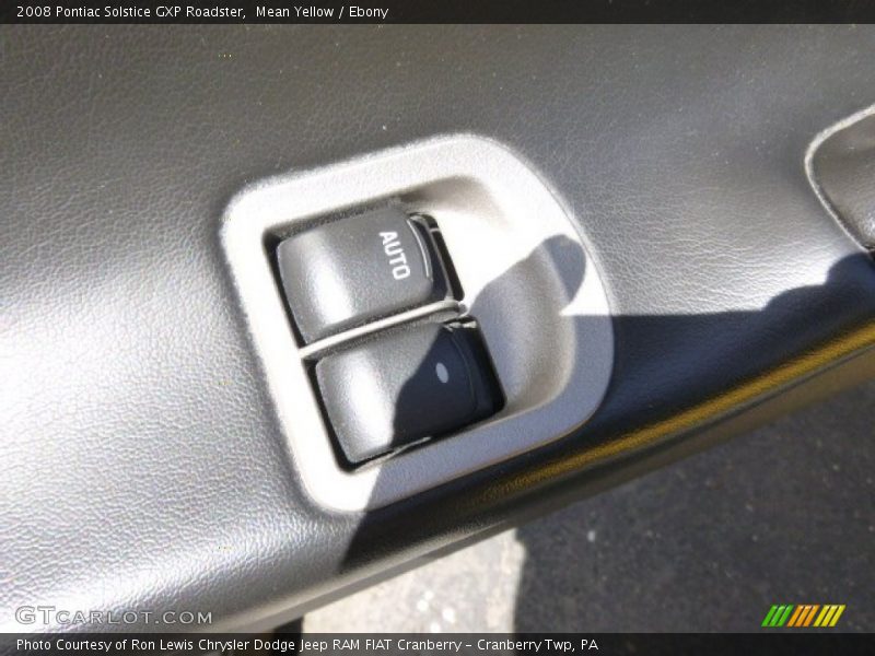 Mean Yellow / Ebony 2008 Pontiac Solstice GXP Roadster
