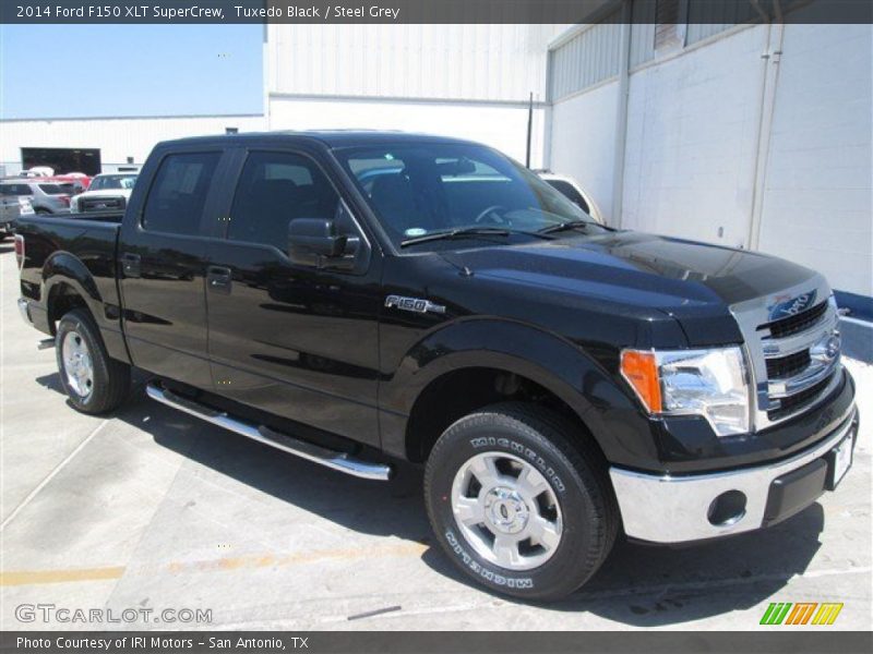 Tuxedo Black / Steel Grey 2014 Ford F150 XLT SuperCrew