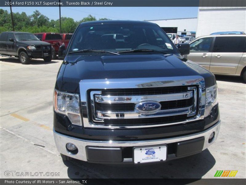 Tuxedo Black / Steel Grey 2014 Ford F150 XLT SuperCrew