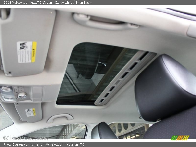 Candy White / Titan Black 2013 Volkswagen Jetta TDI Sedan