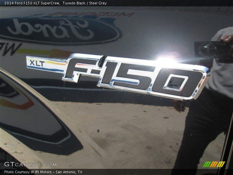 Tuxedo Black / Steel Grey 2014 Ford F150 XLT SuperCrew