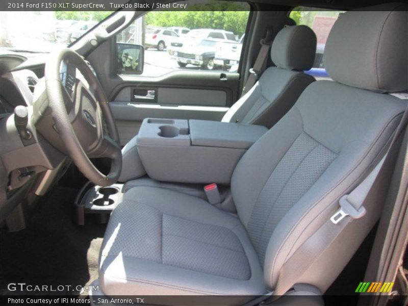 Tuxedo Black / Steel Grey 2014 Ford F150 XLT SuperCrew