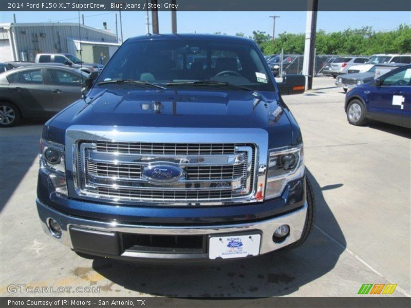 Blue Jeans / Steel Grey 2014 Ford F150 XLT SuperCrew