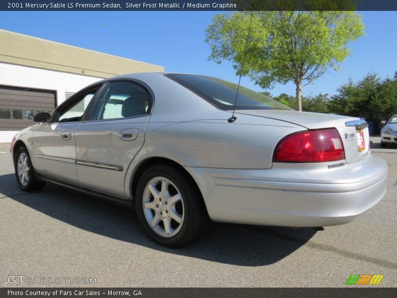 Silver Frost Metallic / Medium Graphite 2001 Mercury Sable LS Premium Sedan