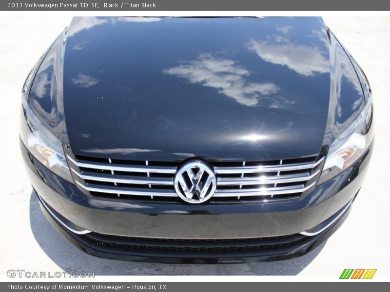 Black / Titan Black 2013 Volkswagen Passat TDI SE