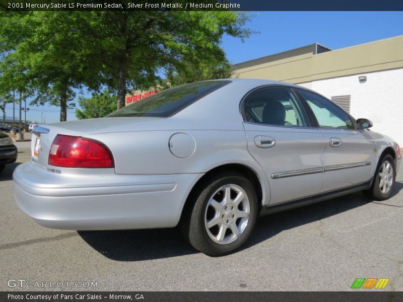 Silver Frost Metallic / Medium Graphite 2001 Mercury Sable LS Premium Sedan