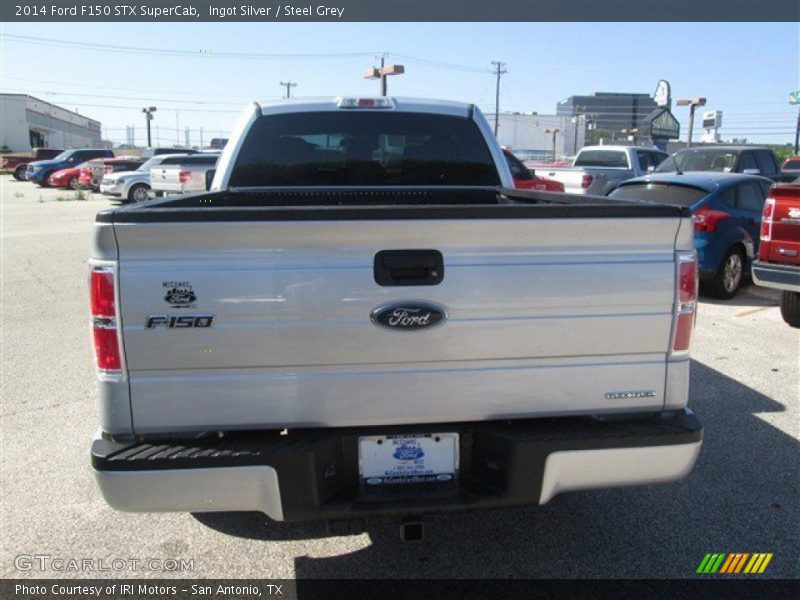 Ingot Silver / Steel Grey 2014 Ford F150 STX SuperCab