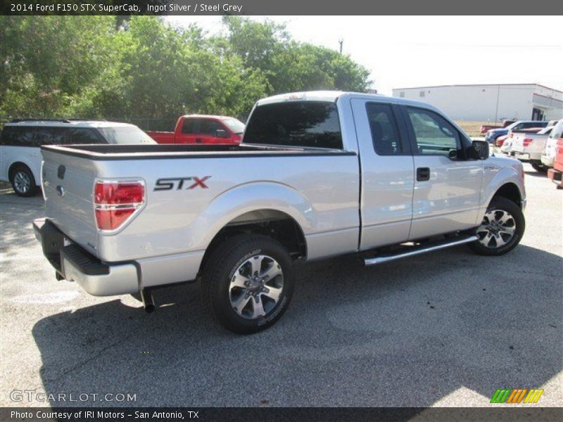 Ingot Silver / Steel Grey 2014 Ford F150 STX SuperCab
