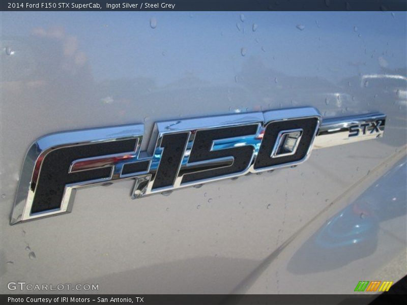 Ingot Silver / Steel Grey 2014 Ford F150 STX SuperCab