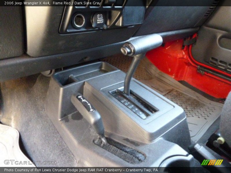 Flame Red / Dark Slate Gray 2006 Jeep Wrangler X 4x4