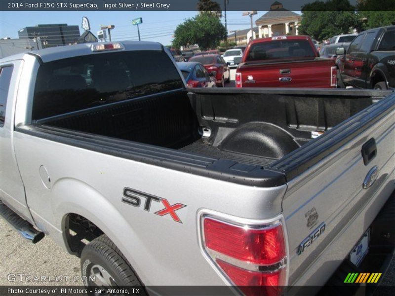 Ingot Silver / Steel Grey 2014 Ford F150 STX SuperCab