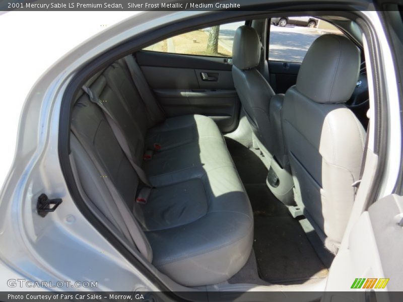 Silver Frost Metallic / Medium Graphite 2001 Mercury Sable LS Premium Sedan
