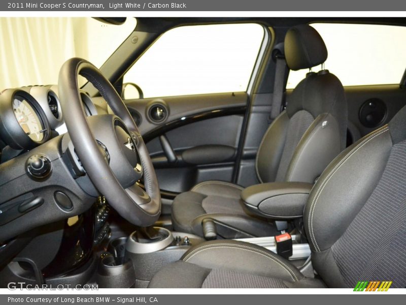 Light White / Carbon Black 2011 Mini Cooper S Countryman