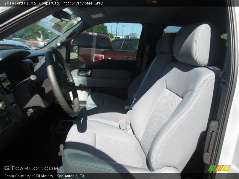 Ingot Silver / Steel Grey 2014 Ford F150 STX SuperCab