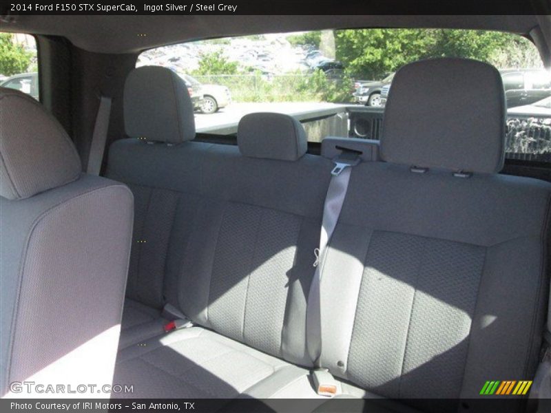 Ingot Silver / Steel Grey 2014 Ford F150 STX SuperCab