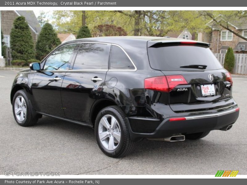 Crystal Black Pearl / Parchment 2011 Acura MDX Technology