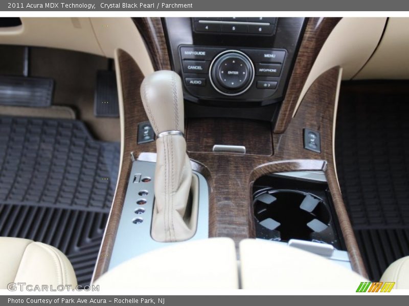 Crystal Black Pearl / Parchment 2011 Acura MDX Technology