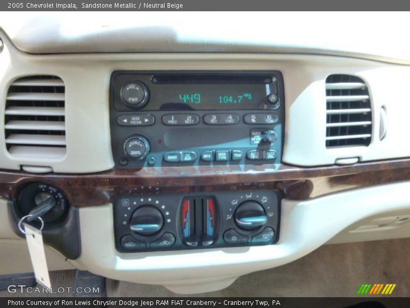 Sandstone Metallic / Neutral Beige 2005 Chevrolet Impala