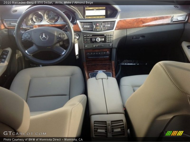 Arctic White / Almond Beige 2010 Mercedes-Benz E 350 Sedan