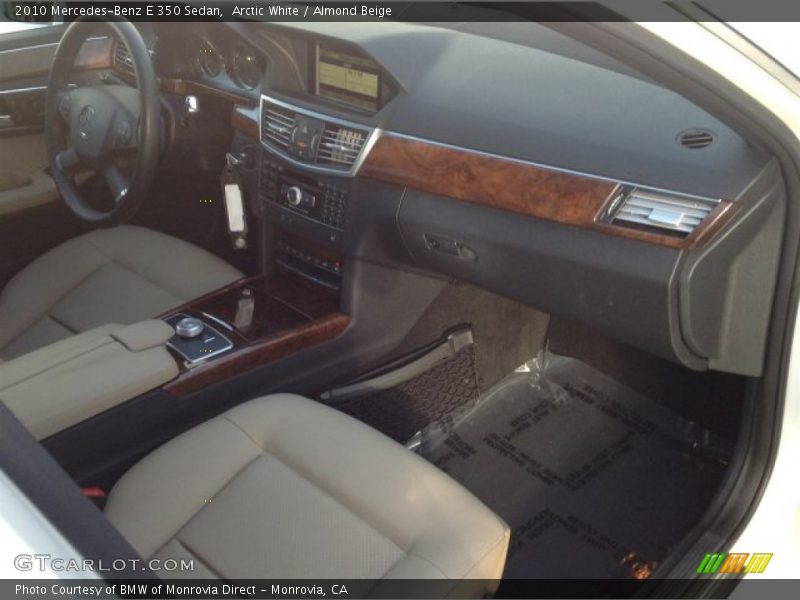 Arctic White / Almond Beige 2010 Mercedes-Benz E 350 Sedan