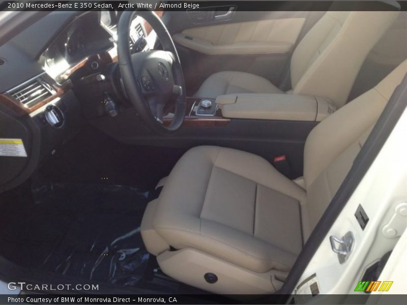 Arctic White / Almond Beige 2010 Mercedes-Benz E 350 Sedan