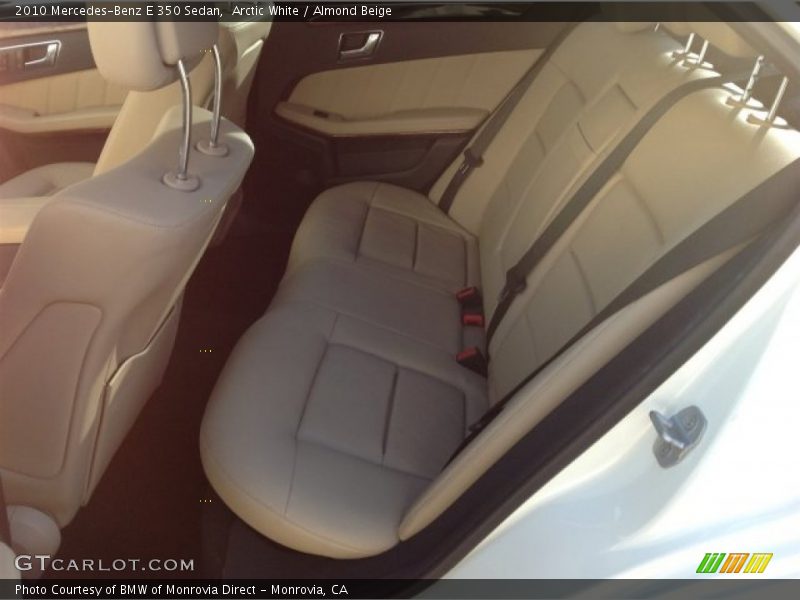 Arctic White / Almond Beige 2010 Mercedes-Benz E 350 Sedan