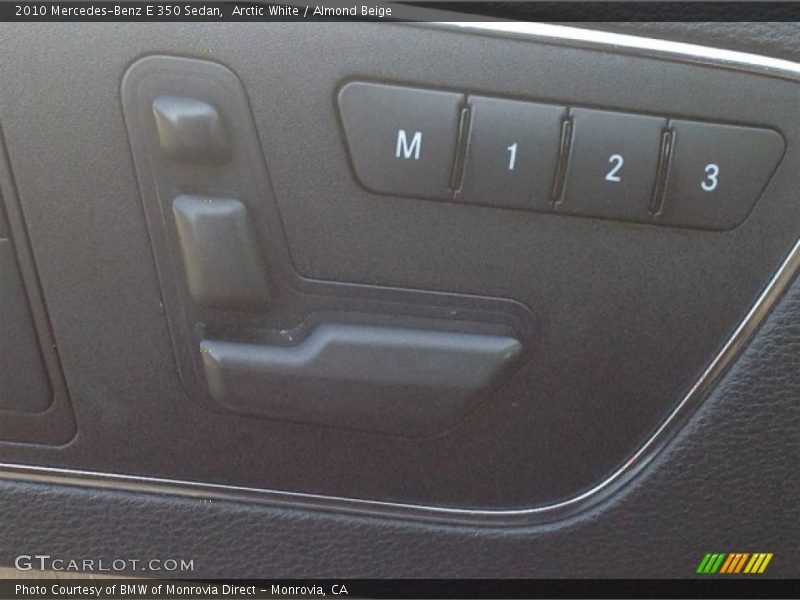 Arctic White / Almond Beige 2010 Mercedes-Benz E 350 Sedan