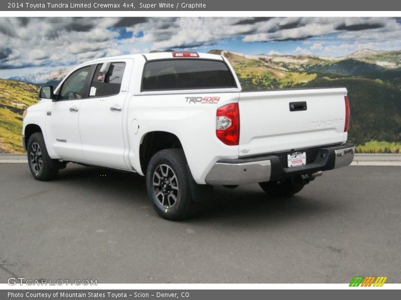 Super White / Graphite 2014 Toyota Tundra Limited Crewmax 4x4