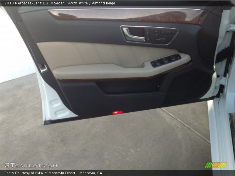 Arctic White / Almond Beige 2010 Mercedes-Benz E 350 Sedan