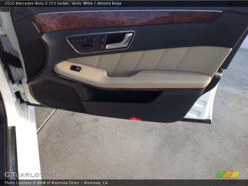 Arctic White / Almond Beige 2010 Mercedes-Benz E 350 Sedan