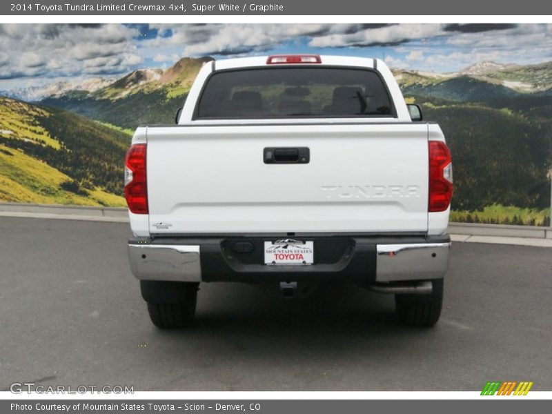 Super White / Graphite 2014 Toyota Tundra Limited Crewmax 4x4