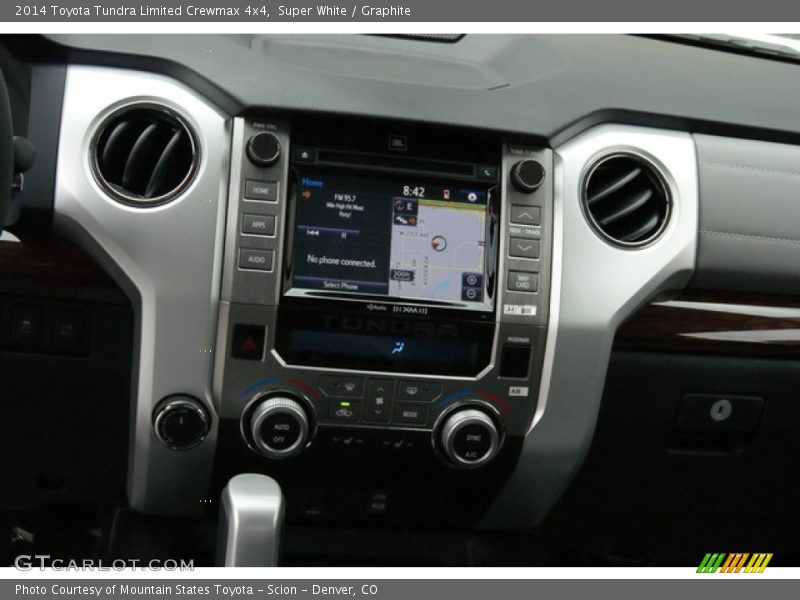 Super White / Graphite 2014 Toyota Tundra Limited Crewmax 4x4