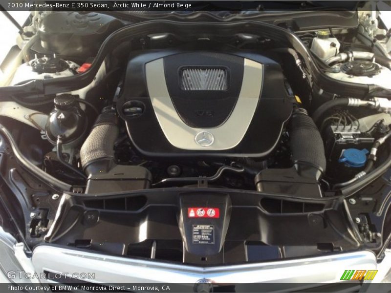 Arctic White / Almond Beige 2010 Mercedes-Benz E 350 Sedan