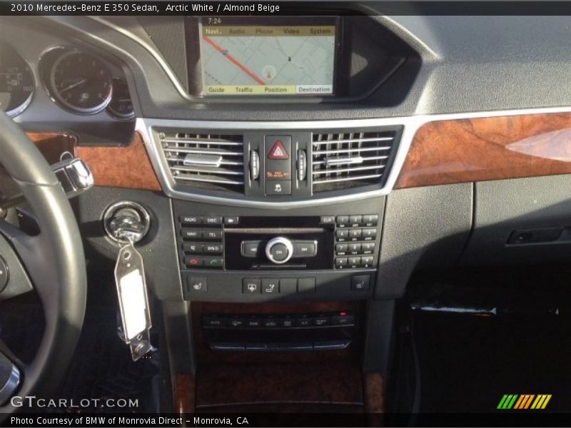 Arctic White / Almond Beige 2010 Mercedes-Benz E 350 Sedan