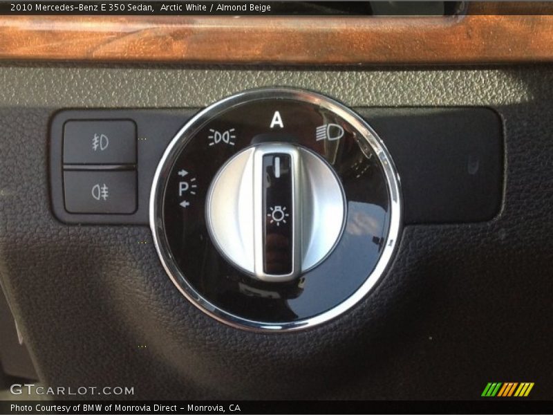Arctic White / Almond Beige 2010 Mercedes-Benz E 350 Sedan