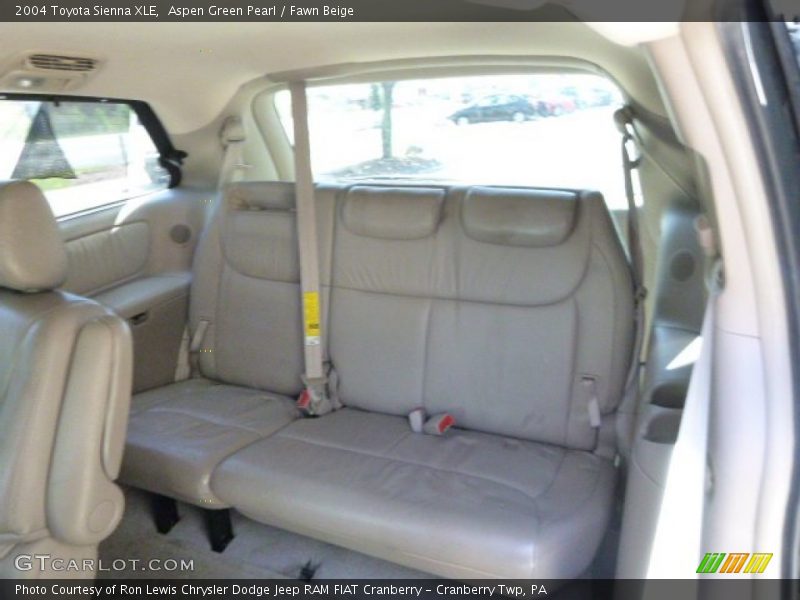 Aspen Green Pearl / Fawn Beige 2004 Toyota Sienna XLE