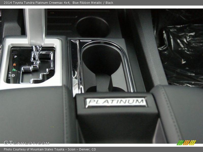 Blue Ribbon Metallic / Black 2014 Toyota Tundra Platinum Crewmax 4x4