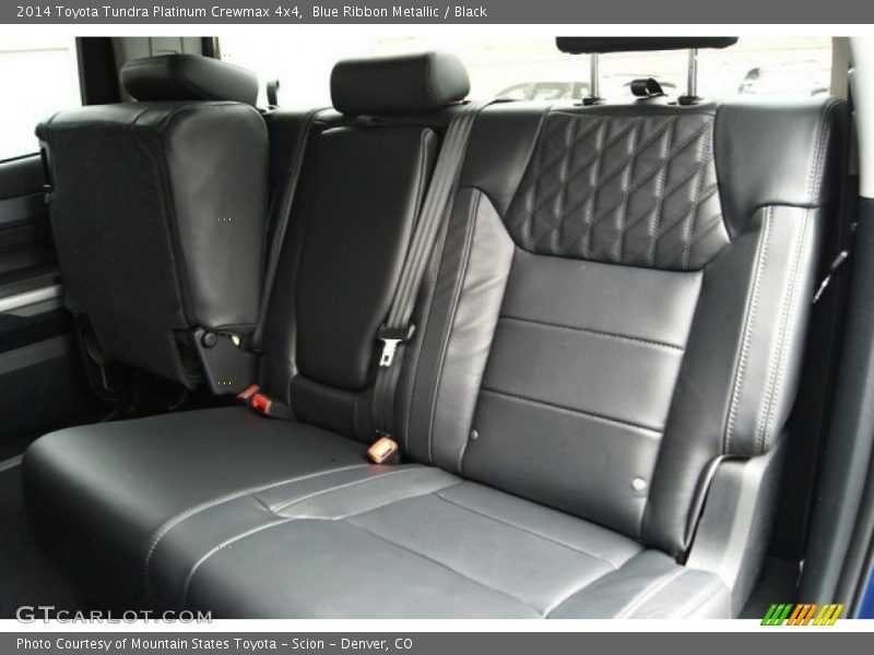 Blue Ribbon Metallic / Black 2014 Toyota Tundra Platinum Crewmax 4x4
