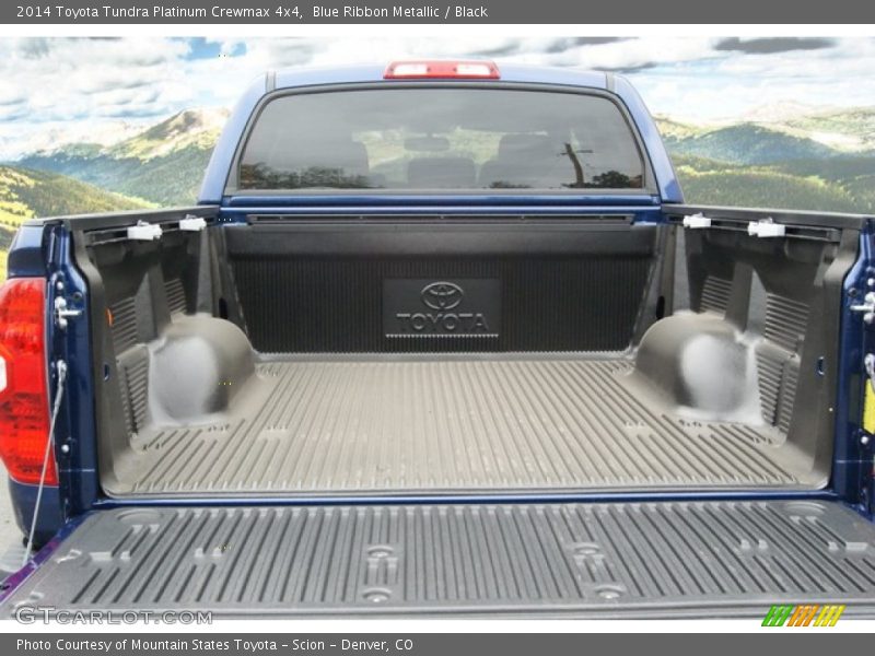 Blue Ribbon Metallic / Black 2014 Toyota Tundra Platinum Crewmax 4x4