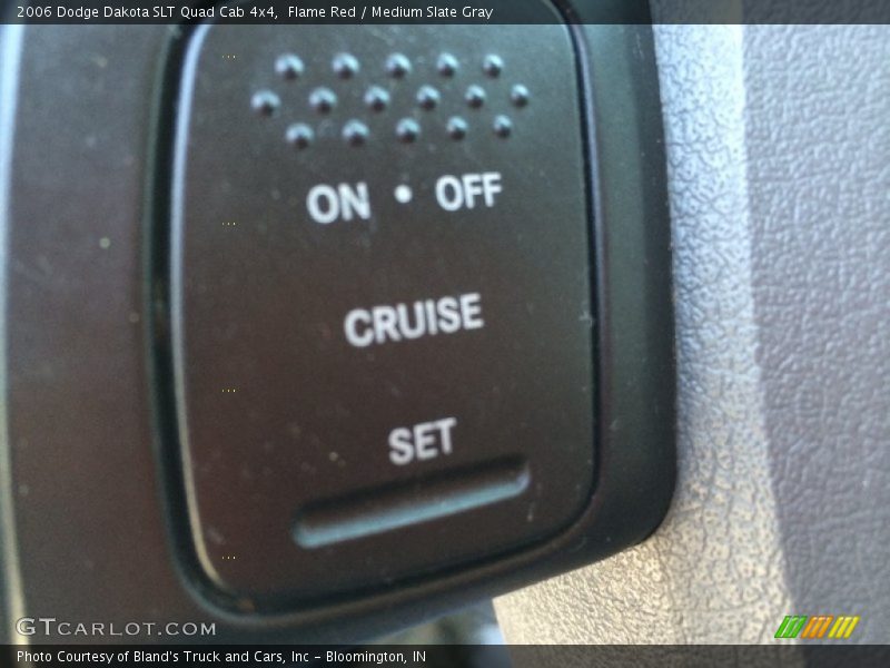 Flame Red / Medium Slate Gray 2006 Dodge Dakota SLT Quad Cab 4x4