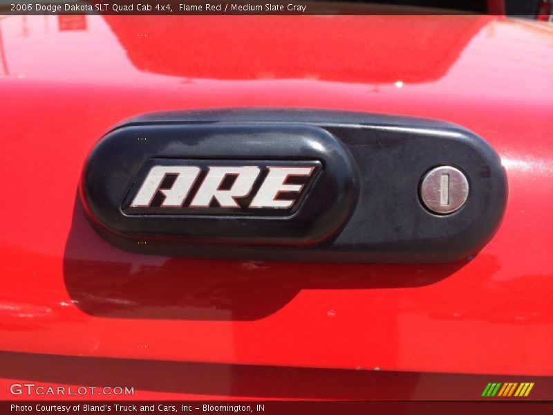 Flame Red / Medium Slate Gray 2006 Dodge Dakota SLT Quad Cab 4x4