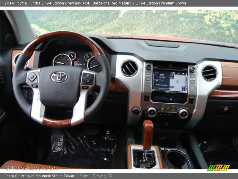 Barcelona Red Metallic / 1794 Edition Premium Brown 2014 Toyota Tundra 1794 Edition Crewmax 4x4