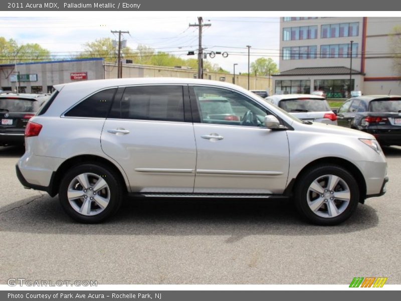Palladium Metallic / Ebony 2011 Acura MDX