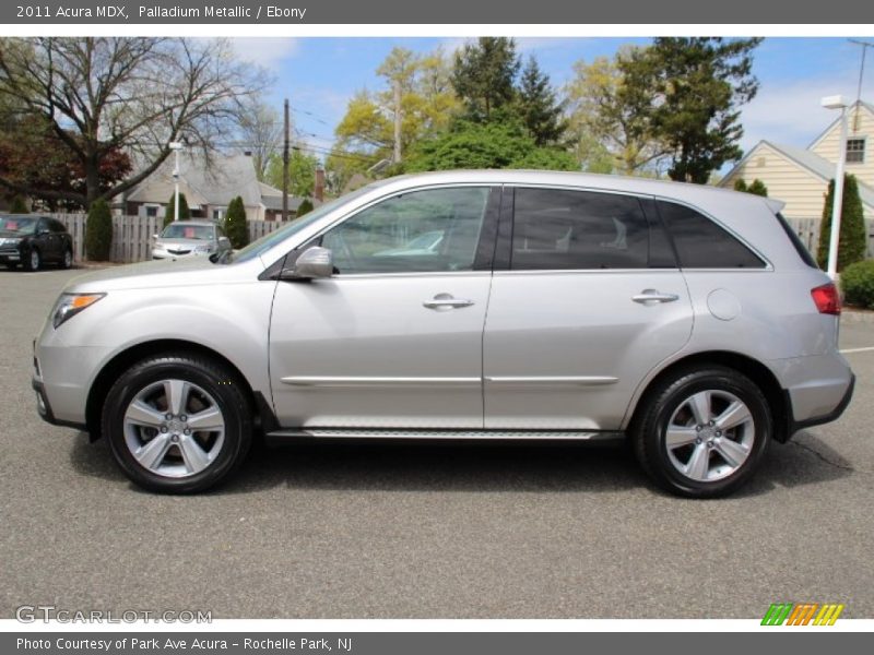 Palladium Metallic / Ebony 2011 Acura MDX