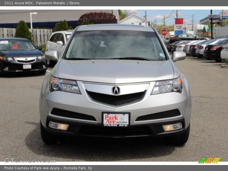 Palladium Metallic / Ebony 2011 Acura MDX