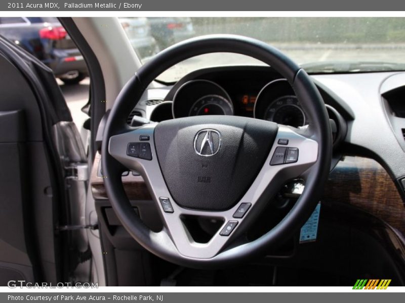 Palladium Metallic / Ebony 2011 Acura MDX