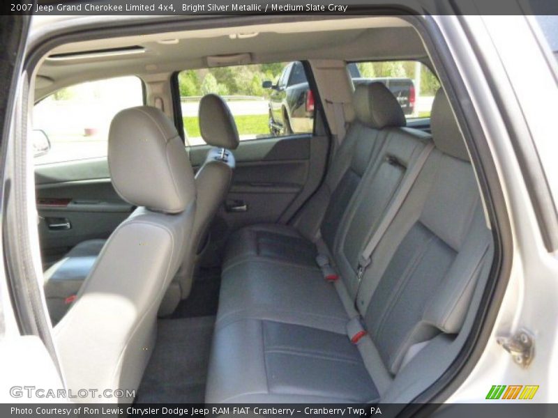 Bright Silver Metallic / Medium Slate Gray 2007 Jeep Grand Cherokee Limited 4x4