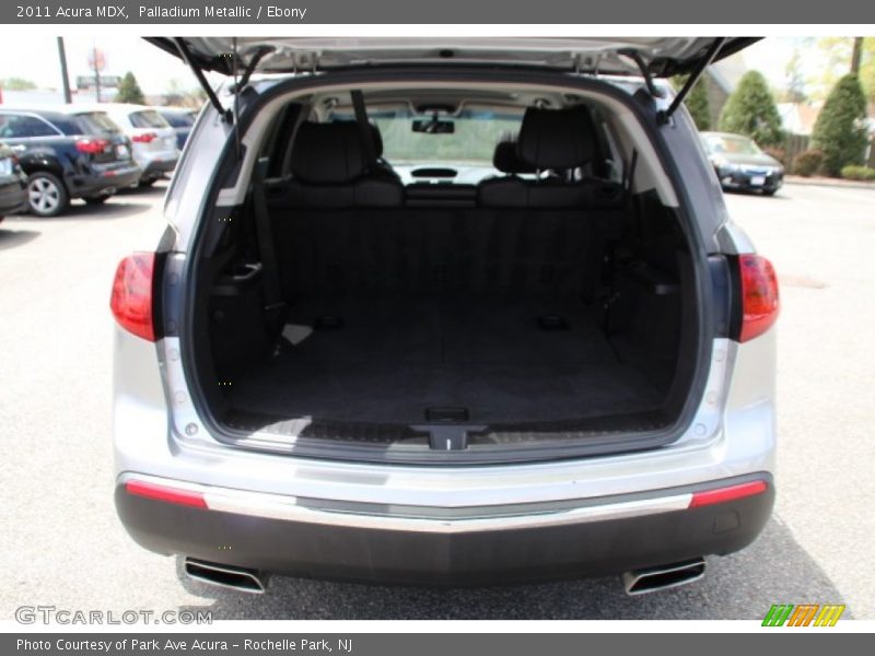 Palladium Metallic / Ebony 2011 Acura MDX