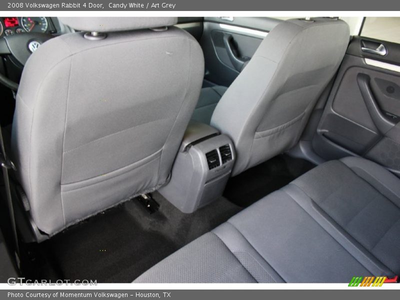 Candy White / Art Grey 2008 Volkswagen Rabbit 4 Door