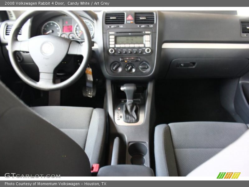 Candy White / Art Grey 2008 Volkswagen Rabbit 4 Door